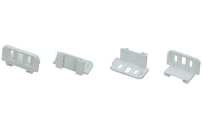 SKYSCRAPPER - Universal Integrated Fridge Door Slider Mounting & Installation Sliding Bracket Fixing Kit (Pack of 4)